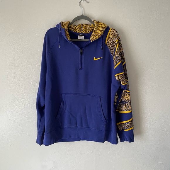 Rare Kobe Bryant Mamba Quarter-Zip Hoodie